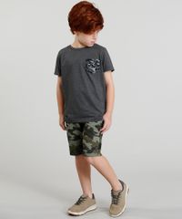 Camiseta-Infantil-com-Bolso-Estampado-Manga-Curta-Gola-Careca-Cinza-Mescla-Escuro-9329119-Cinza_Mescla_Escuro_3