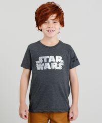 Camiseta-Infantil-Star-Wars-com-Paete-Dupla-Face-Manga-Curta-Gola-Careca-Cinza-Mescla-Escuro-9375098-Cinza_Mescla_Escuro_1