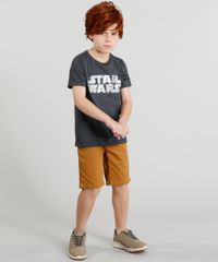 Camiseta-Infantil-Star-Wars-com-Paete-Dupla-Face-Manga-Curta-Gola-Careca-Cinza-Mescla-Escuro-9375098-Cinza_Mescla_Escuro_3