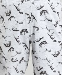 Pijama-Infantil--Dinossauro--Manga-Curta-Cinza-Mescla-Escuro-9341547-Cinza_Mescla_Escuro_4