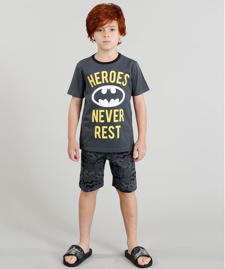 Pijama-Infantil-Batman-Camuflado-Manga-Curta-Cinza-9341830-Cinza_1