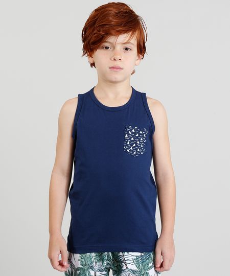 Regata-Infantil-com-Bolso-Estampado-de-Tubarao-Gola-Careca-Azul-Marinho-9329012-Azul_Marinho_1