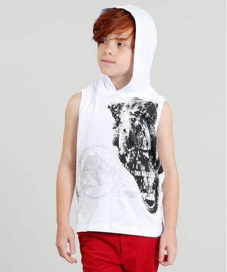 Regata-Infantil-Jurassic-World-com-Capuz-Branca-9329308-Branco_1