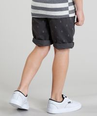 Bermuda-Infantil-Estampada-Ancoras-com-Cinto-Lona-Listrado-Chumbo-9196198-Chumbo_2