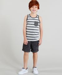 Bermuda-Infantil-Estampada-Ancoras-com-Cinto-Lona-Listrado-Chumbo-9196198-Chumbo_3