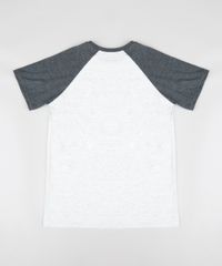 Camiseta-Infantil-Raglan-com-Estampa--Fun--Manga-Curta-Gola-Careca-Cinza-Mescla-Claro-9389321-Cinza_Mescla_Claro_2