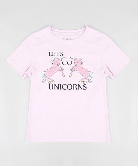Blusa-Infantil-Unicornios-com-Paete-Dupla-Face-Manga-Curta-Decote-Redondo-Lilas-9317326-Lilas_1