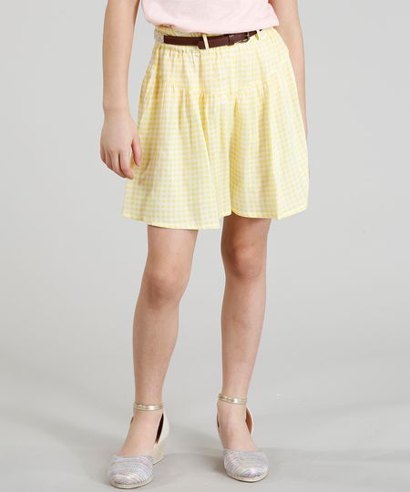 Short-Infantil-Estampado-Xadrez-Vichy-com-Cinto-Trancado-Amarelo-Claro-9182778-Amarelo_Claro_1 Short-Infantil-Estampado-Xadrez-Vichy-com-Cinto-Trancado-Amarelo-Claro-9182778-Amarelo_Claro_1