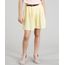 Short-Infantil-Estampado-Xadrez-Vichy-com-Cinto-Trancado-Amarelo-Claro-9182778-Amarelo_Claro_1