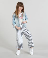 Blusa-Infantil-Flamingo-com-Paete-Dupla-Face-Manga-Curta-Decote-Redondo-Cinza-Mescla-Claro-9331100-Cinza_Mescla_Claro_3