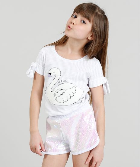 Blusa-Infantil-Listrada-com-Cisne-Manga-Curta-Decote-Redondo-Branca-9301019-Branco_1