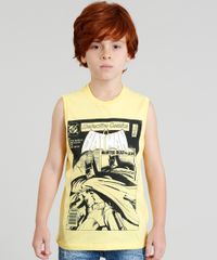 Regata-Infantil-Batman-Quadrinhos-Gola-Careca-Amarela-9279804-Amarelo_1