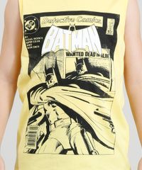 Regata-Infantil-Batman-Quadrinhos-Gola-Careca-Amarela-9279804-Amarelo_4