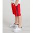 Bermuda-Infantil-Esportiva-Basica-com-Listras-Laterais-Vermelha-9365013-Vermelho_1