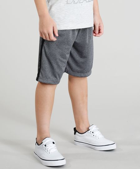 Bermuda-Infantil-Esportiva-Basica-com-Listras-Laterais-Cinza-Mescla-Escuro-9365013-Cinza_Mescla_Escuro_1 Bermuda-Infantil-Esportiva-Basica-com-Listras-Laterais-Cinza-Mescla-Escuro-9365013-Cinza_Mescla_Escuro_1