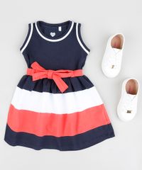 Vestido-Infantil-com-Laco-e-Listras-Sem-Manga-Decote-Redondo-Azul-Marinho-9396024-Azul_Marinho_3