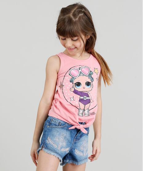 Regata-Infantil-LOL-Surprise-com-No-Decote-Redondo-Rosa-9297080-Rosa_1