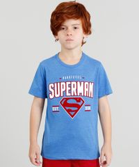 Camiseta-Infantil-Super-Homem-Manga-Curta-Gola-Careca-Azul-9329003-Azul_1