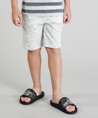 Bermuda-Infantil-Estampada-Floral-com-Cordao-de-Ajuste-Cinza-Claro-9315645-Cinza_Claro_1