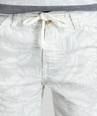 Bermuda-Infantil-Estampada-Floral-com-Cordao-de-Ajuste-Cinza-Claro-9315645-Cinza_Claro_4