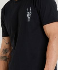 Camiseta-Masculina-Caveira-Manga-Curta-Gola-Careca-Preta-9380494-Preto_4