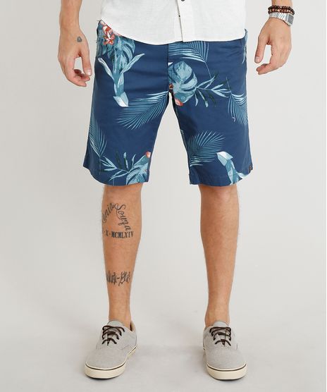 Bermuda-Masculina-Estampada-Floral-Azul-Marinho-9308306-Azul_Marinho_1