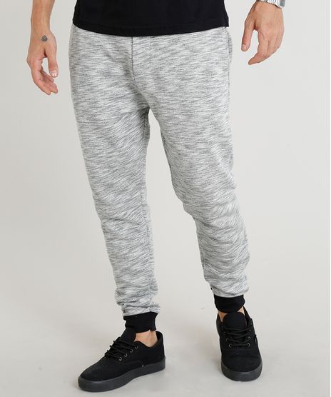 Calca-Masculina-Jogger-em-Moletom-Cinza-Mescla-Claro-9376740-Cinza_Mescla_Claro_1