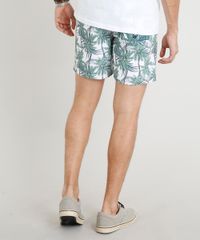 Short-Masculino-Estampado-de-Coqueiros-com-Bolsos-Branco-9305456-Branco_2