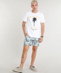 Short-Masculino-Estampado-de-Coqueiros-com-Bolsos-Branco-9305456-Branco_3