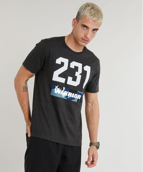 Camiseta-Masculina-Esportiva-Ace--231-Warrior--Manga-Curta-Gola-Careca-Cinza-Mescla-Escuro-9275079-Cinza_Mescla_Escuro_1