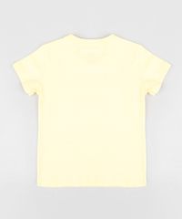Camiseta-Infantil-Leao-Manga-Curta-Gola-Careca-Amarela-9302664-Amarelo_2