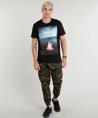 Camiseta-Masculina--Summer-Nights--Manga-Curta-Gola-Careca-Preta-9276238-Preto_3