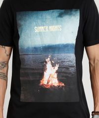 Camiseta-Masculina--Summer-Nights--Manga-Curta-Gola-Careca-Preta-9276238-Preto_4
