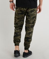 Calca-Masculina-Jogger-em-Moletom-Estampada-Camuflada-Verde-Militar-9377408-Verde_Militar_2