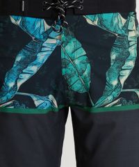 Bermuda-Surf-Masculina-com-Estampa-da-Folhagem-Preta-9308694-Preto_4