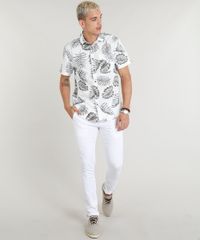 Calca-de-Sarja-Masculina-Chino-Skinny-Branca-9305834-Branco_3