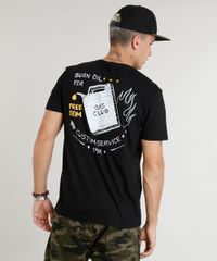 Camiseta-Masculina--Motorcycle-Service--Manga-Curta-Gola-Careca-Preta-9276251-Preto_2