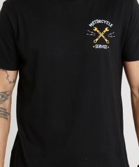 Camiseta-Masculina--Motorcycle-Service--Manga-Curta-Gola-Careca-Preta-9276251-Preto_4