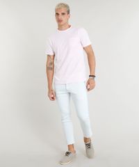 Camiseta-Masculina--Closed-for-Vacation--com-Bolso-Manga-Curta-Gola-Careca-Rosa-Claro-9380495-Rosa_Claro_3
