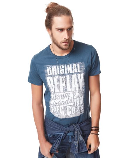 Camiseta-Replay-Azul-8294051-Azul_1