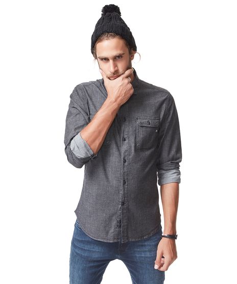 Camisa-Jeans-Replay-Preta-8248559-Preto_1