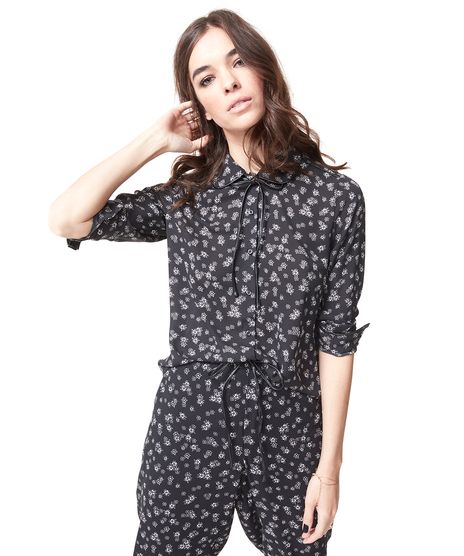Camisa-Floral-Replay-Preta-8261193-Preto_1