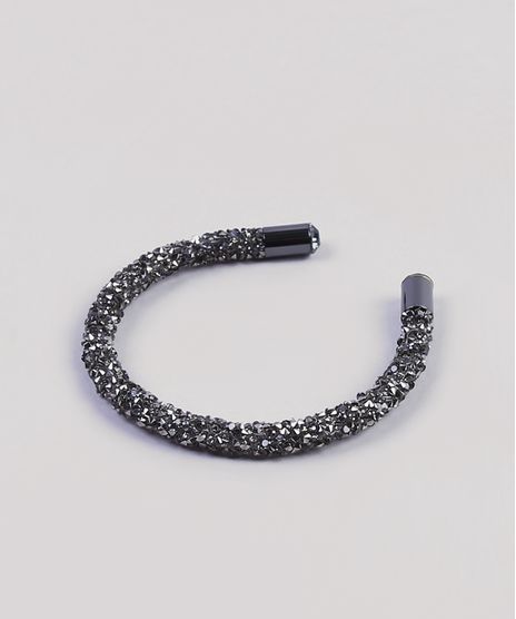 Bracelete-Feminino-com-Strass-Grafite-9261836-Grafite_1