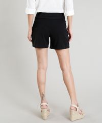 Short-Feminino-Cintura-Alta-com-Sobreposicao-Preto-9324471-Preto_2