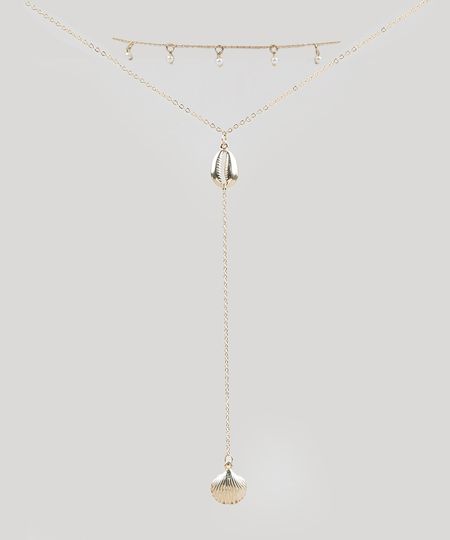 Kit-de-2-Gargantilhas-Choker-Feminino-com-Buzios-Dourado-9289557-Dourado_1