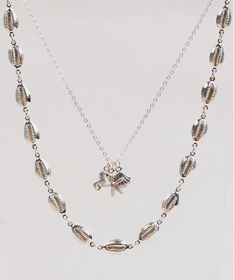 Kit-de-2-Gargantilhas-Choker-Feminino-com-Buzios-Dourado-9289200-Dourado_1