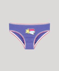 Kit-de-7-Calcinhas-Infantis-Unicornio-e-Arco-iris-Multicor-9383060-Multicor_2