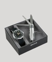Kit-de-Relogio-Analogico-Seculus-Masculino---Canivete---77038G0SVNI2K-Preto-9399553-Preto_1