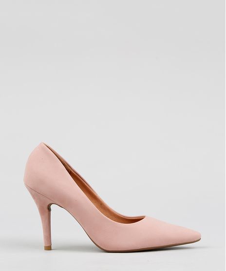 Scarpin-Feminino-Bico-Fino-Vizzano-em-Suede-Rose-9410612-Rose_1
