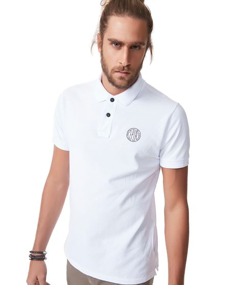 Polo-Replay-em-Piquet-Branca-8294383-Branco_1